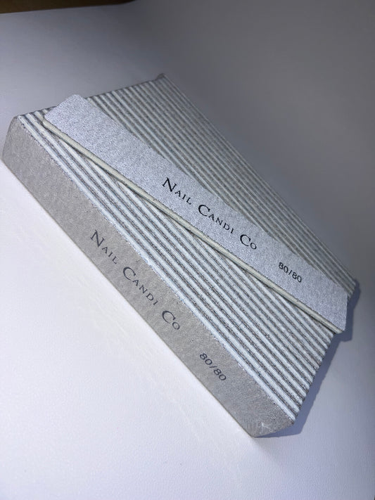 80/80 Grit Files