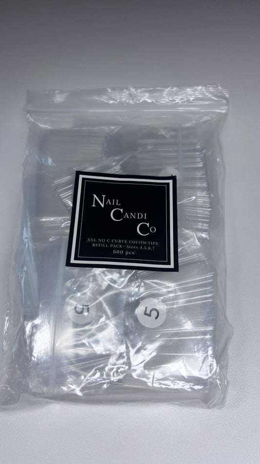 XXL Coffin Tips (4,5,6,7 Refill Pack)